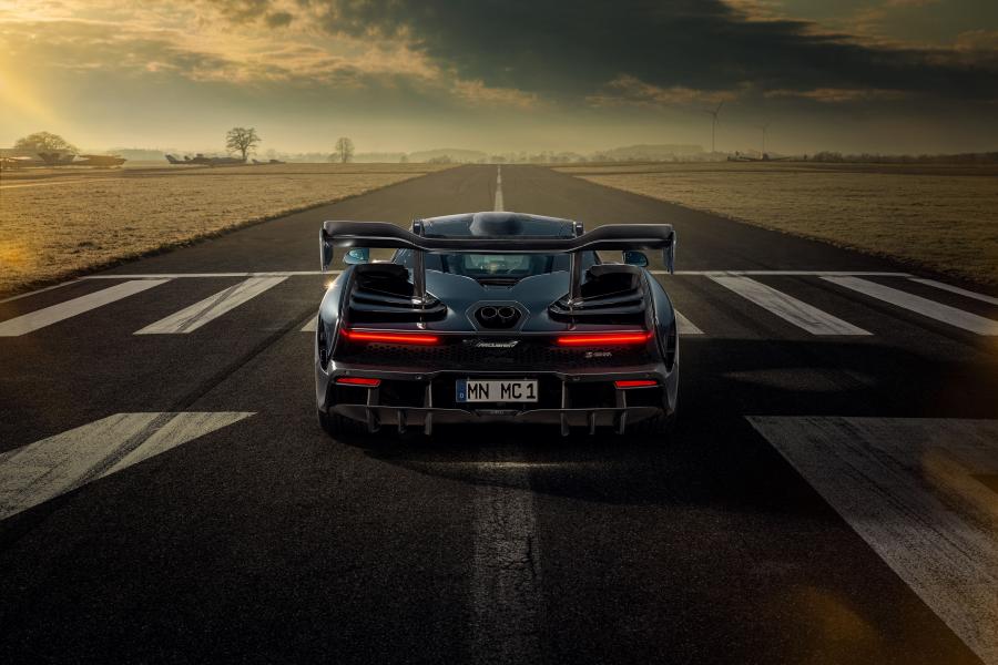 McLaren Senna by Novitec Rosso on Vossen Wheels 2020 года  (фото 12 из 14)